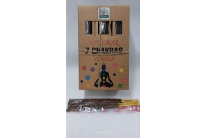 Incenso Orkay Namaste India Natural 7 Chakras (12x33gr)